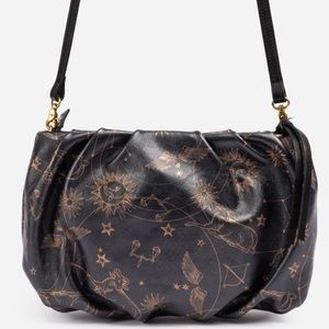 Johnny Was BIJOU RUCHED ITALIAN LEATHER CROSSBODY